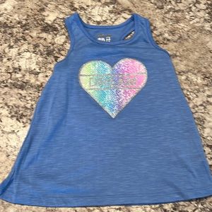 Girls sleep tank top